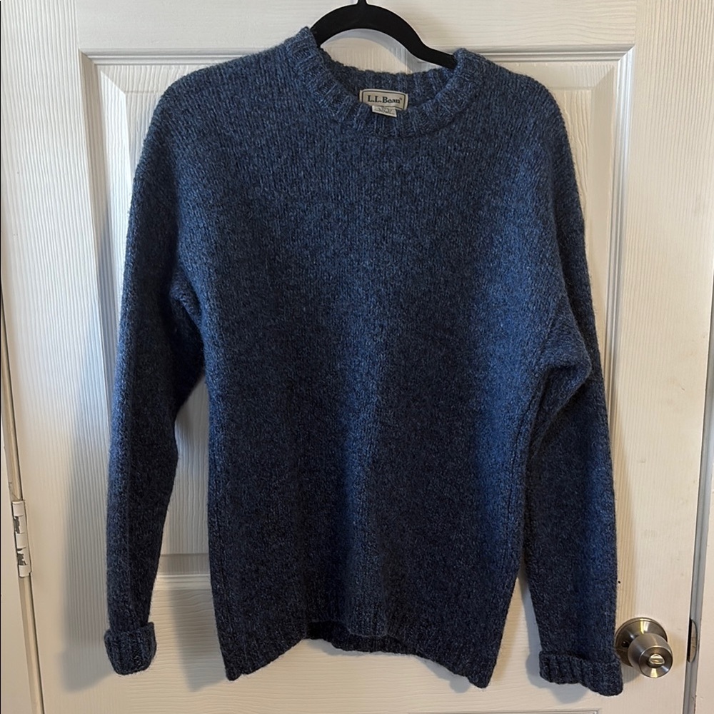L.L. Bean Men's Blue Sweater